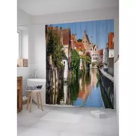 Шторка-занавеска для ванной JOYARTY