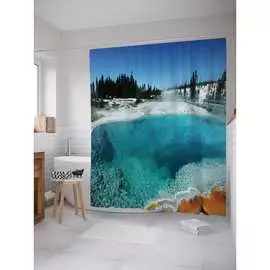 Шторка-занавеска для ванной JOYARTY