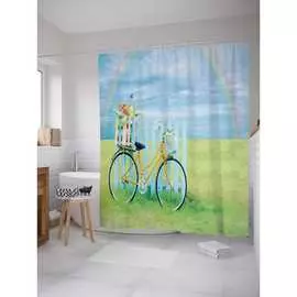 Шторка-занавеска для ванной JOYARTY