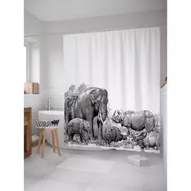 Шторка-занавеска для ванной JOYARTY