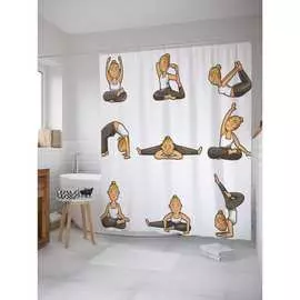 Шторка-занавеска для ванной JOYARTY