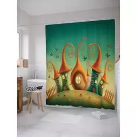 Шторка-занавеска для ванной JOYARTY