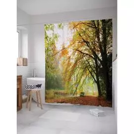 Шторка-занавеска для ванной JOYARTY