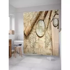 Шторка-занавеска для ванной JOYARTY