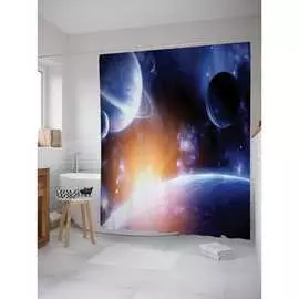 Шторка-занавеска для ванной JOYARTY