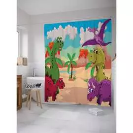 Шторка-занавеска для ванной JOYARTY