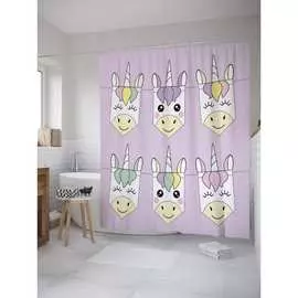 Шторка-занавеска для ванной JOYARTY