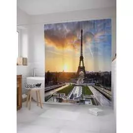 Шторка-занавеска для ванной JOYARTY