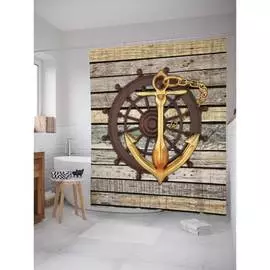 Шторка-занавеска для ванной JOYARTY