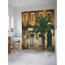 Шторка-занавеска для ванной JOYARTY