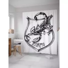 Шторка-занавеска для ванной JOYARTY