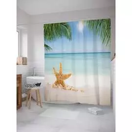 Шторка-занавеска для ванной JOYARTY