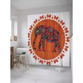 Шторка-занавеска для ванной JOYARTY