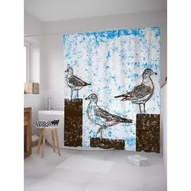 Шторка-занавеска для ванной JOYARTY