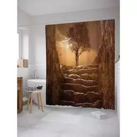 Шторка-занавеска для ванной JOYARTY