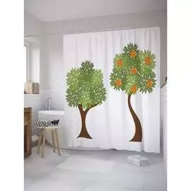 Шторка-занавеска для ванной JOYARTY