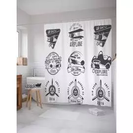 Шторка-занавеска для ванной JOYARTY