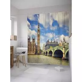 Шторка-занавеска для ванной JOYARTY