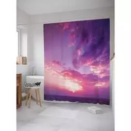 Шторка-занавеска для ванной JOYARTY