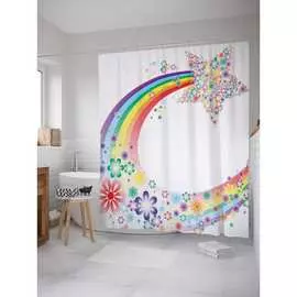 Шторка-занавеска для ванной JOYARTY