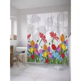 Шторка-занавеска для ванной JOYARTY