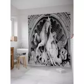 Шторка-занавеска для ванной JOYARTY