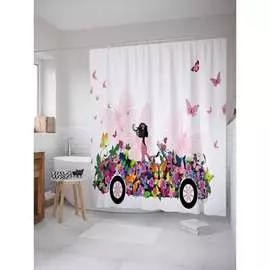 Шторка-занавеска для ванной JOYARTY