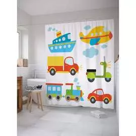 Шторка-занавеска для ванной JOYARTY