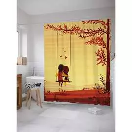 Шторка-занавеска для ванной JOYARTY