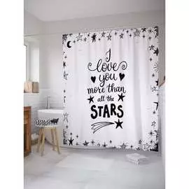 Шторка-занавеска для ванной JOYARTY