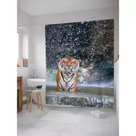 Шторка-занавеска для ванной JOYARTY