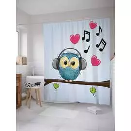 Шторка-занавеска для ванной JOYARTY