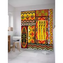 Шторка-занавеска для ванной JOYARTY