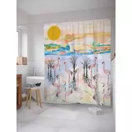 Шторка-занавеска для ванной JOYARTY