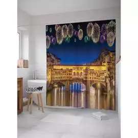 Шторка-занавеска для ванной JOYARTY