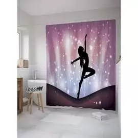 Шторка-занавеска для ванной JOYARTY