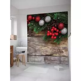 Шторка-занавеска для ванной JOYARTY