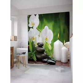 Шторка-занавеска для ванной JOYARTY