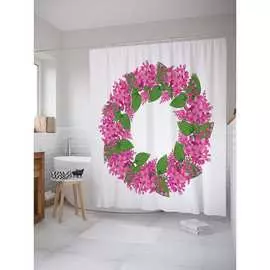 Шторка-занавеска для ванной JOYARTY