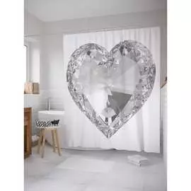 Шторка-занавеска для ванной JOYARTY