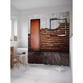 Шторка-занавеска для ванной JOYARTY