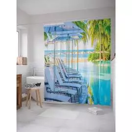 Шторка-занавеска для ванной JOYARTY