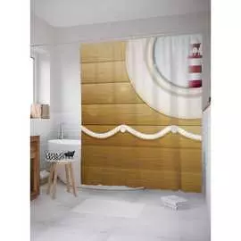 Шторка-занавеска для ванной JOYARTY