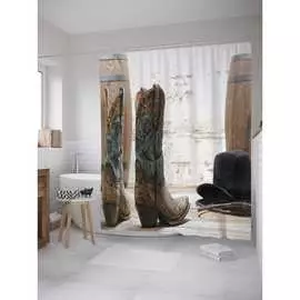 Шторка-занавеска для ванной JOYARTY