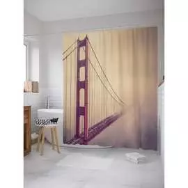 Шторка-занавеска для ванной JOYARTY