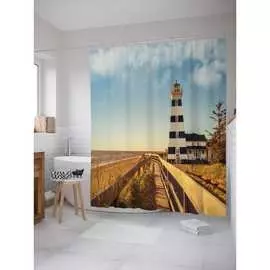 Шторка-занавеска для ванной JOYARTY