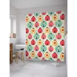 Шторка-занавеска для ванной JOYARTY