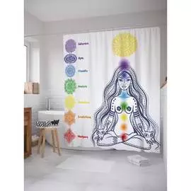 Шторка-занавеска для ванной JOYARTY