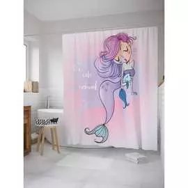 Шторка-занавеска для ванной JOYARTY