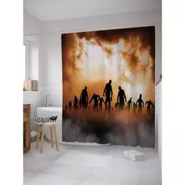 Шторка-занавеска для ванной JOYARTY